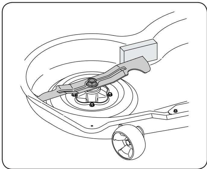 MTD OEM-190-182A - Attaching Blades - 2