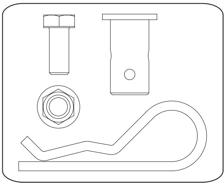 MTD OEM-190-182A - CONTENIDO DEL PAQUETE DE ELEMENTOS DE FERRETERIA - 2