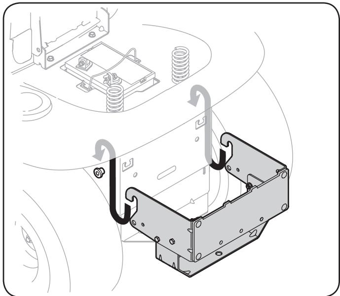 MTD OEM-190-182A - Monte laidad en el tractor - 1