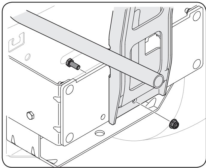 MTD OEM-190-182A - If Mounting Assembly onto 700 Series Tractors - 2
