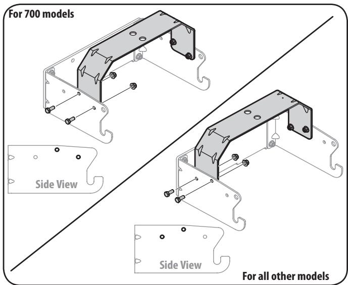 MTD OEM-190-182A - Assemble Mounting Brackets - 2