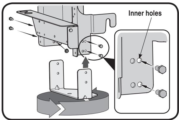 MTD OHD-190-180 - Attaching The Bracket Assembly - 3