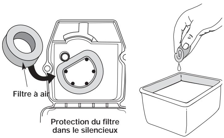 MTD RGBV3100 - NETTOYAGE DU FILTRE Á AIRE - 1