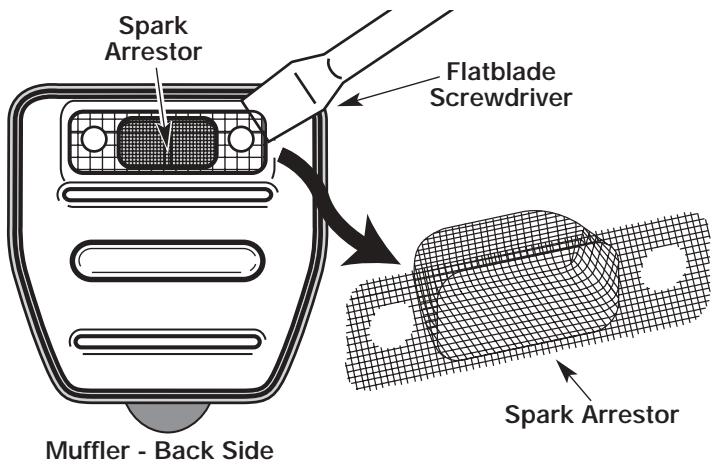MTD RGBV3100 - SPARK ARRESTOR MAINTENANCE - 3