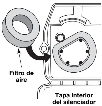 MTD TB10CS - Limpieza del Filtro de Aire - 1