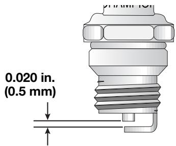 MTD TB10CS - REPLACING THE SPARK PLUG - 2