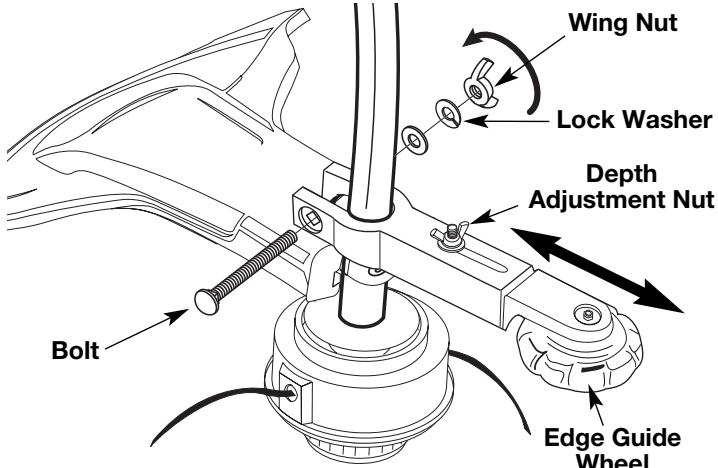 MTD TB10CS - EDGE GUIDE WHEEL - 1