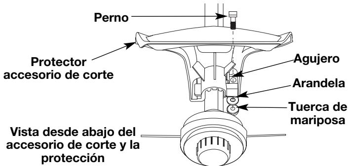 MTD TB10CS - INSTALACION DEL PROTECTOR ACCESORIO DE CORTE - 4