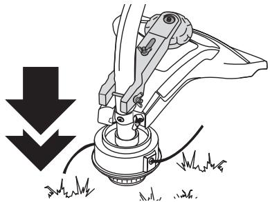 MTD TB10CS - ADJUSTING TRIMMING LINE LENGTH - 1