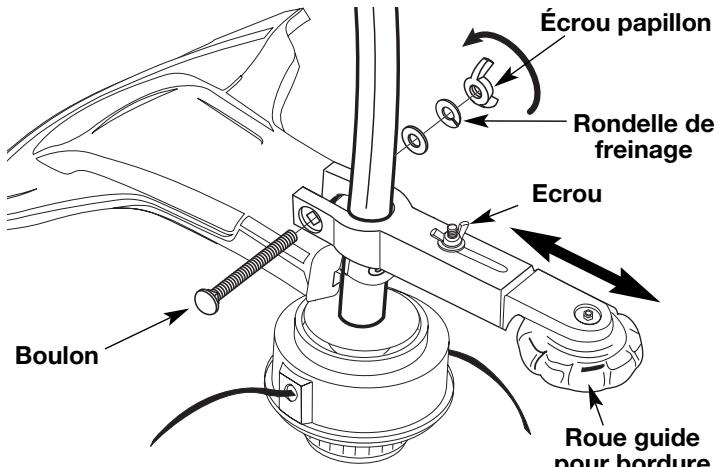 MTD TB10CS - ROUE GUIDE POUR BORDURE - 1