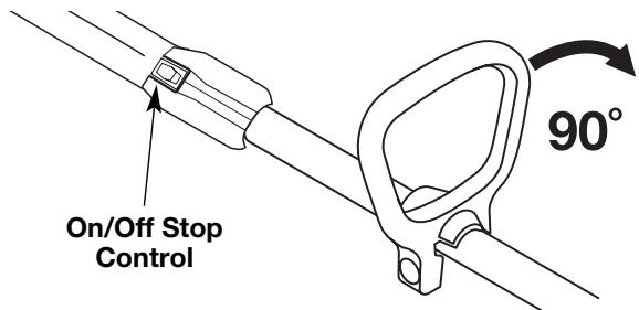 MTD TB10CS - USING THE EDGER TO TRIM EDGES - 1