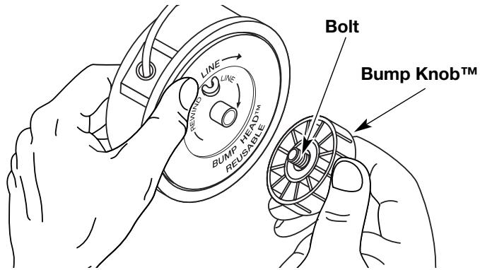 MTD TB10CS - Winding the Existing Inner Reel - 1