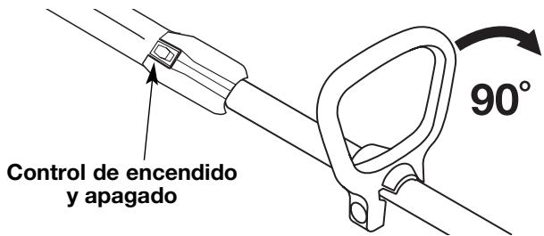 MTD TB10CS - CÓMO USAR EL RECORTADOR DE BORDES PARA RECORTAR LOS BORDES - 1