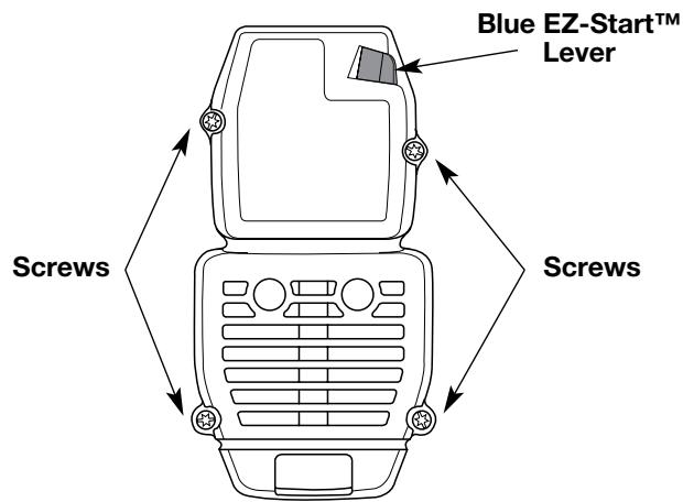 MTD TB10CS - Removing the Air Filter/Muffler Cover - 2