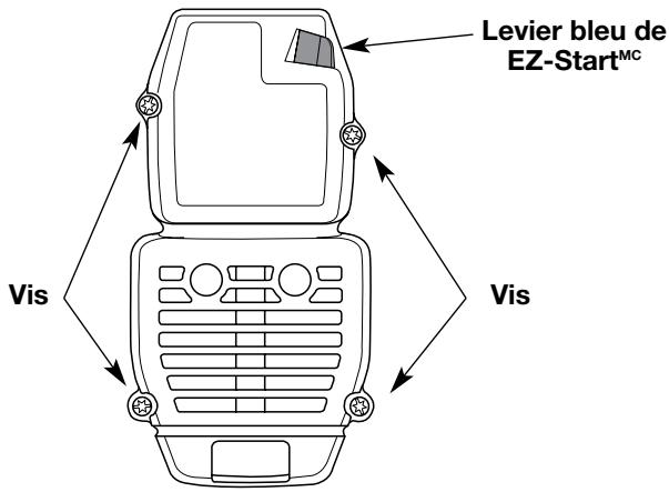 MTD TB10CS - Retrait du couvercle du filtre à air/silencieux - 2
