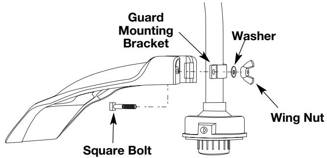 MTD TB10CS - INSTALL THE CUTTING ATTACHMENT SHIELD - 3