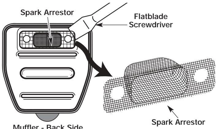 MTD TB15CS - SPARK ARRESTOR MAINTENANCE - 4
