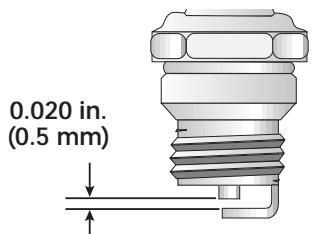 MTD TB15CS - CAMBIO DE LA BUJIA DE ENCENDIDO - 2
