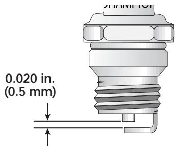 MTD TB15CS - REPLACING THE SPARK PLUG - 2
