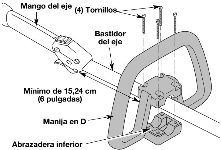 MTD TB20DC - INSTALLACION Y AJUSTE DE LA MANIJA EN D - 1