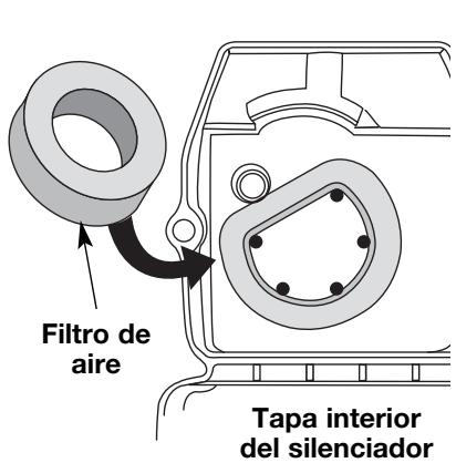 MTD TB20DC - Limpieza del Filtro de Aire - 1