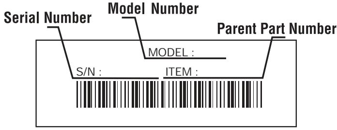MTD TB24HT - FINDING MODEL NUMBER - 1