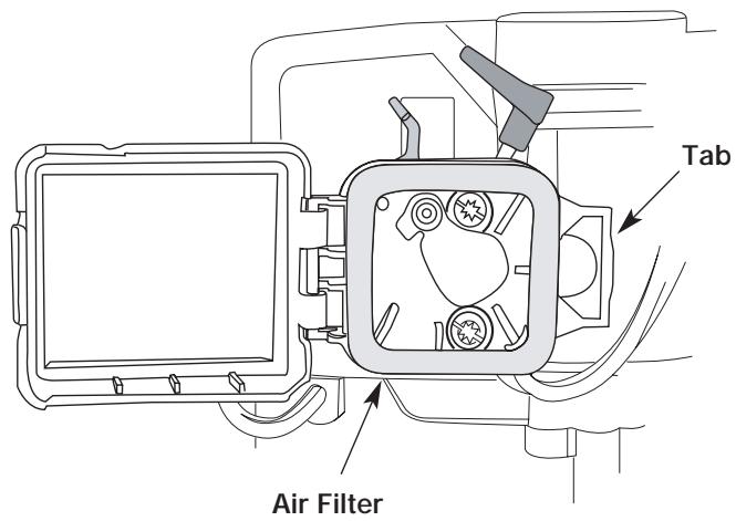 MTD TB250 - AIR FILTER MAINTENANCE - 3