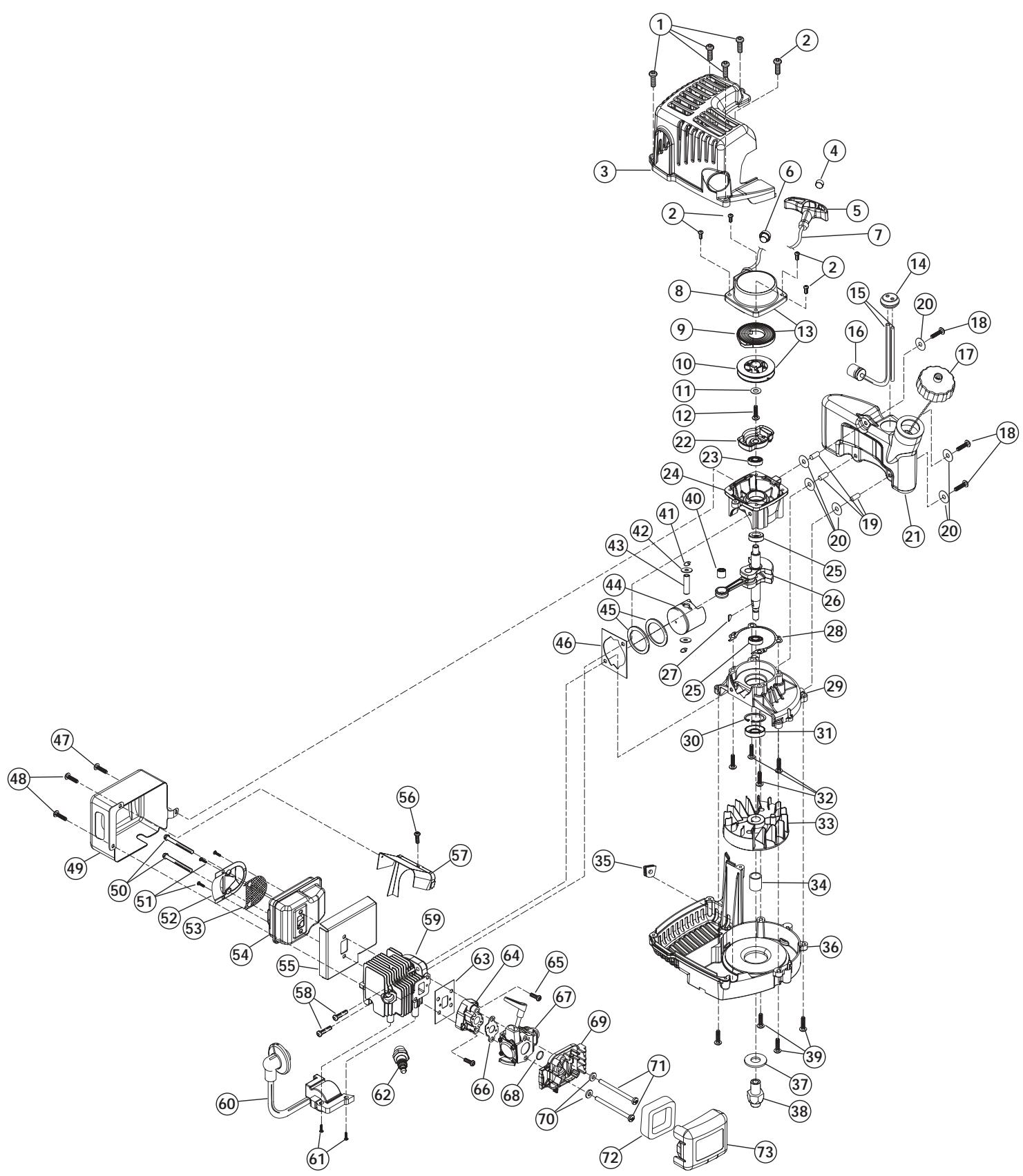 MTD TB250 - INSTRUCTIONS D'ARRÉT - 1