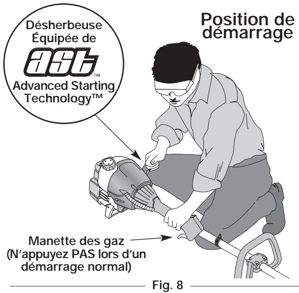 MTD TB25CS - Instructions de demarrage - 3