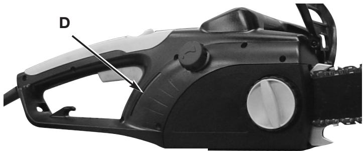 MTD TB3516 - LUBRICACION DE LA BARRA Y CADENA DE LA SIERRA - 1