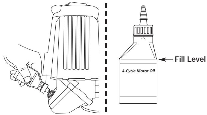 MTD TB425CS - CHANGING THE OIL - 3