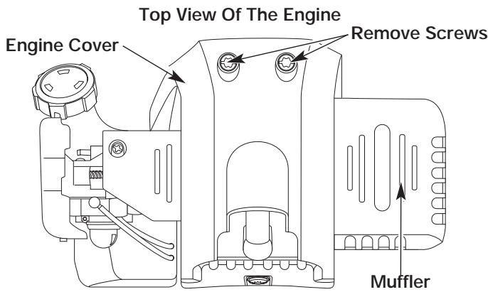 MTD TB425CS - Adjust Idle Speed Screw - 5