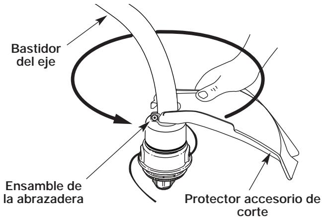 MTD TB425CS - INSTALACION DEL PROTECTOR ACCESORIO DE CORTE - 2