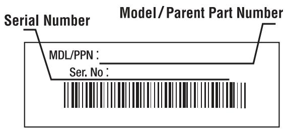 MTD TB425CS - FINDING MODEL NUMBER - 1