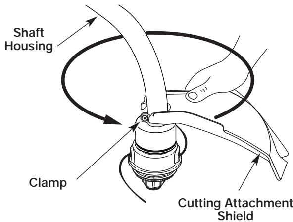 MTD TB425CS - INSTALLING THE CUTTING SHIELD - 2