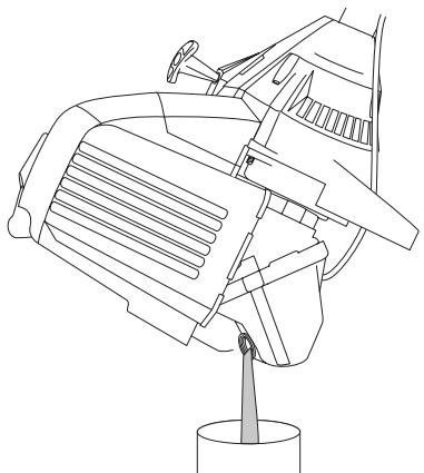 MTD TB425CS - CHANGING THE OIL - 2
