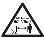 MTD TB425CS - - WEAR EYE AND HEARING PROTECTION - 1