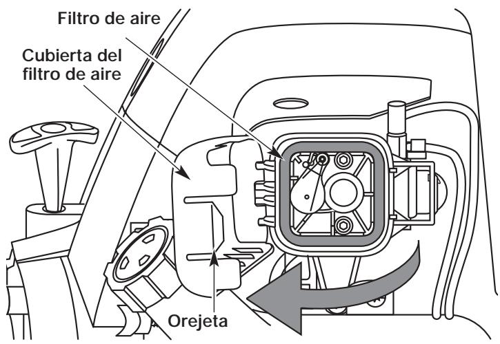 MTD TB425CS - Limpieza del filtró de aire - 2