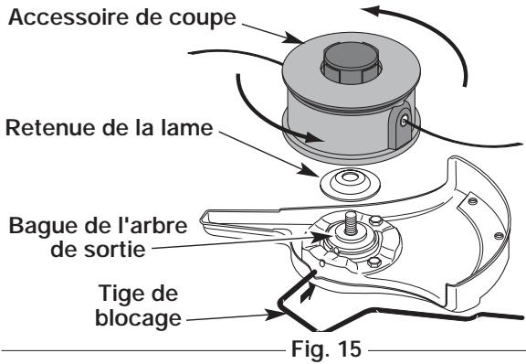 MTD TB490BC - Installer l'accessoire de coupe - 1