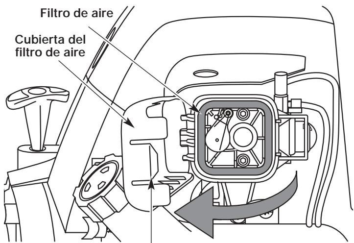 MTD TB490BC - Limpieza del filtró de aire - 2