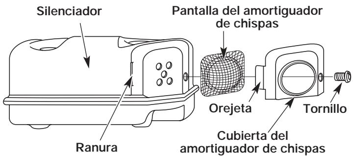MTD TB490BC - MANTENIMIENTO DEL AMORTIGUADOR DE CHISPAS - 1