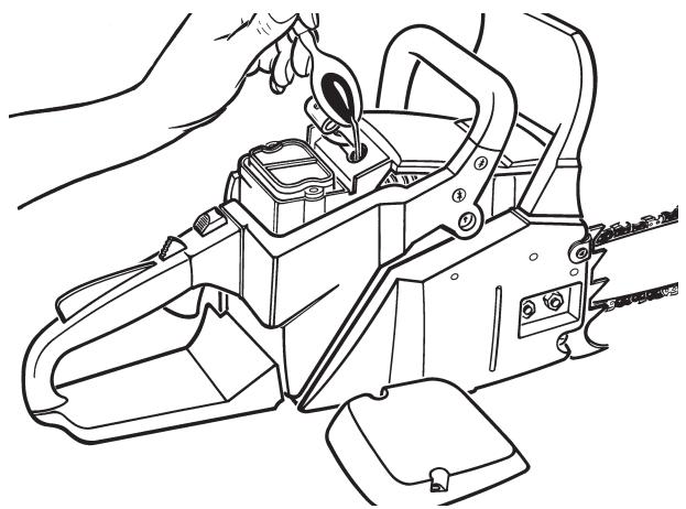 MTD TB4920CC - STORING A CHAIN SAW - 1