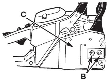 MTD TB4920CC - INSTALL THE GUIDE BAR - 3