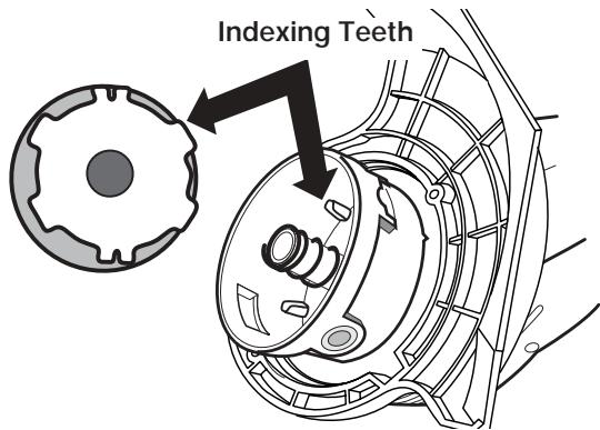 MTD TB55B - Winding the Existing Reel - 2
