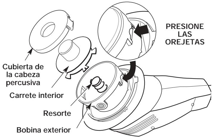 MTD TB55B - Bobinado del carrete existente - 1