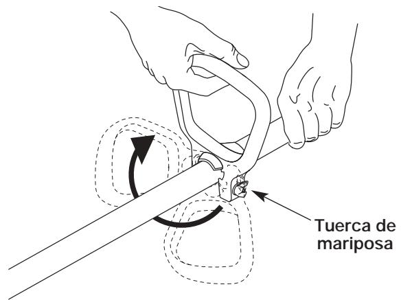 MTD TB55B - AJUSTE DE LA MANIJA EN D - 1
