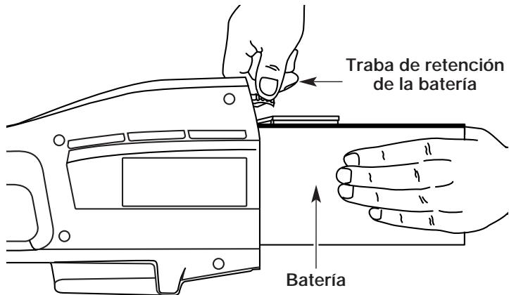MTD TB55B - Remoción de la batería - 2