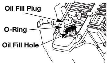 MTD TB575SS - ADDING OIL TO CRANKCASE: INITIAL USE - 2