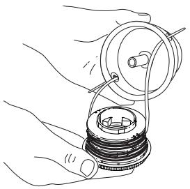 MTD TB575SS - INSTALLING A PRE-WOUND REEL - 2