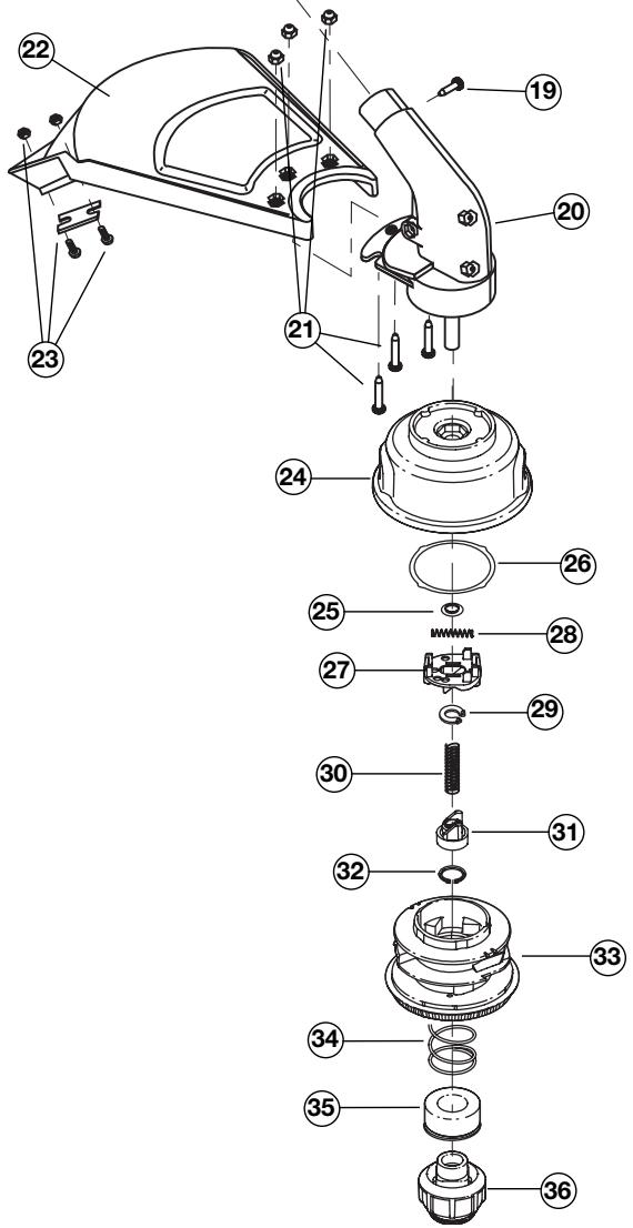 MTD TB575SS - Item Part No. Description - 1